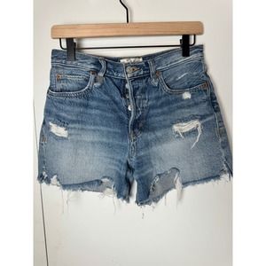 We‎ the Free cutoff denim shorts, size 26.